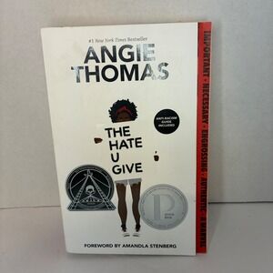 The Hate U Give Book Angie Thomas YA Kidcore Fiction Paperback Anti-Racism Guide